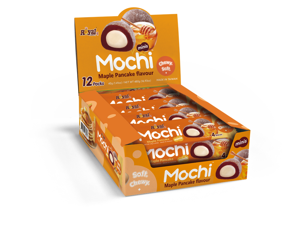 Royal Family Mochi Minis Maple Pancake - Snack Pack