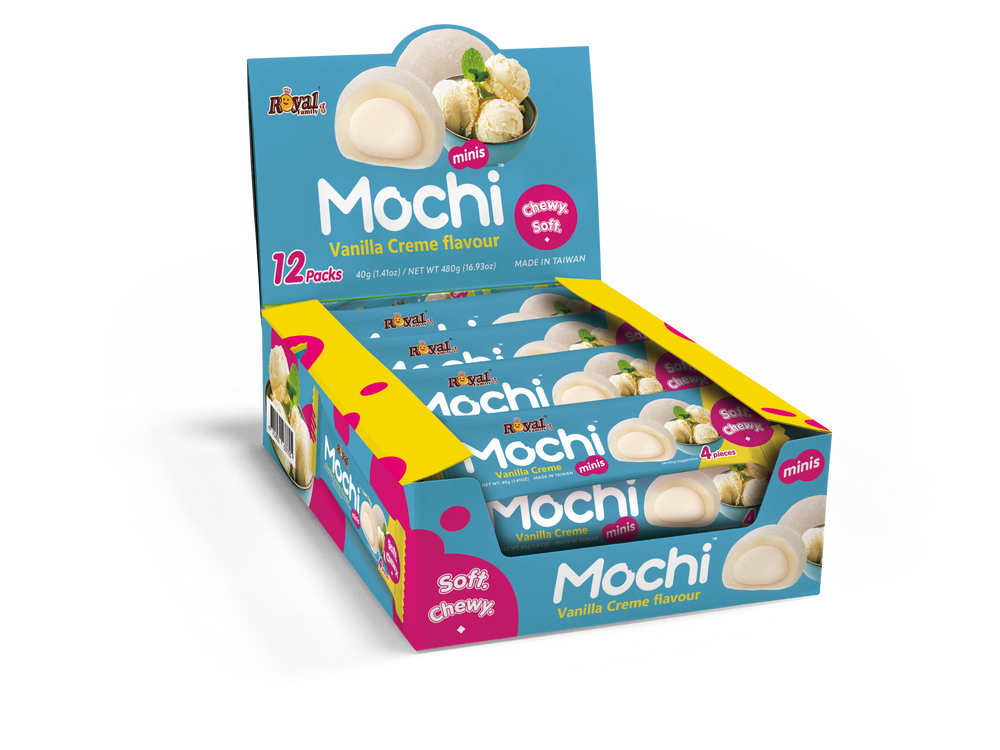 Royal Family Mochi Minis Vanilla Creme - Snack Pack