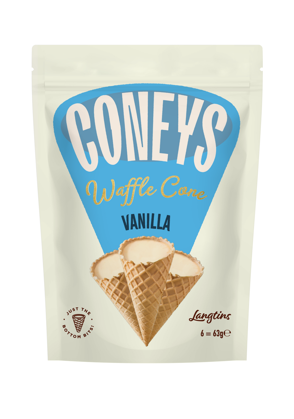 Coneys Vanilla Waffle Cone