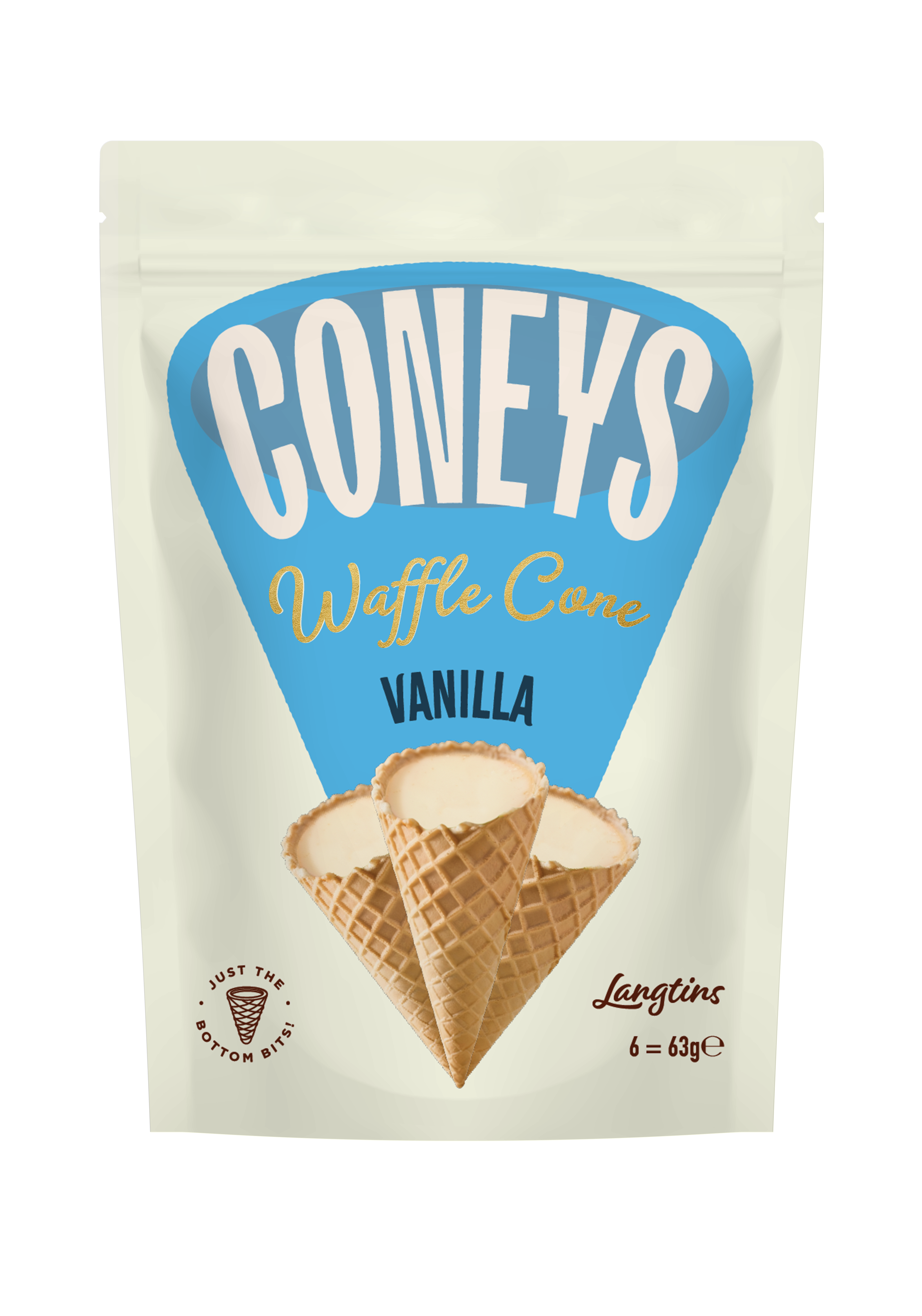 Coneys Vanilla Waffle Cone