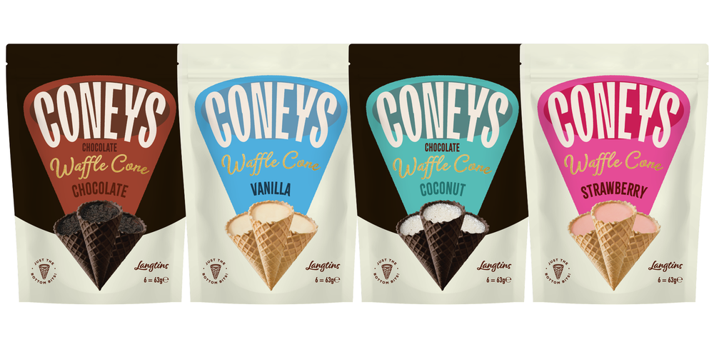 Coneys Mixed Flavour Bundle 4 Pack