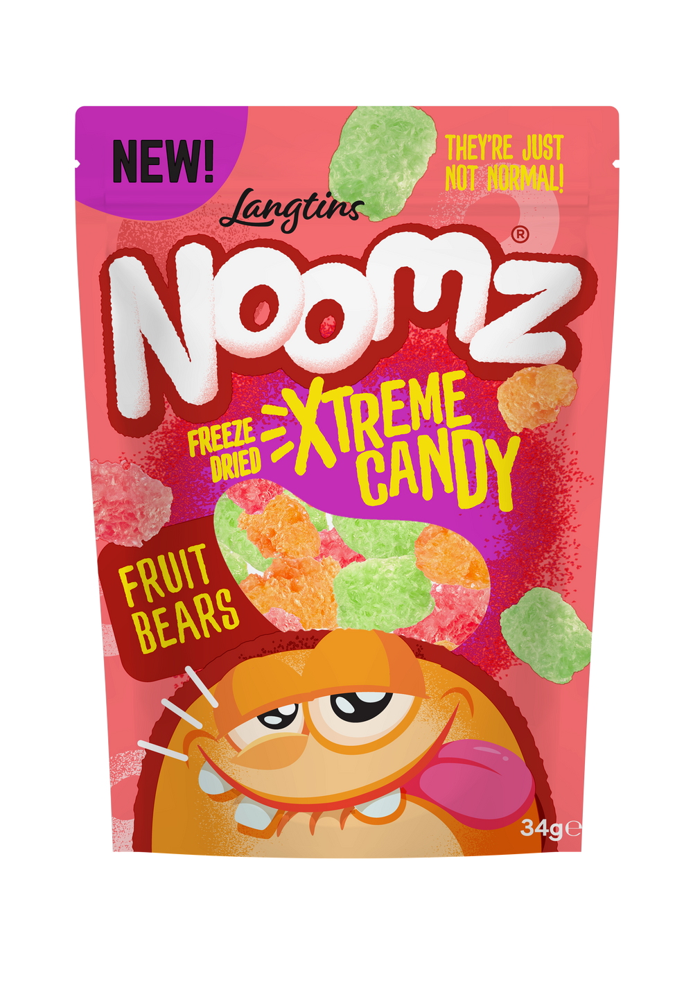 Noomz Freeze Dried Fruit Bears