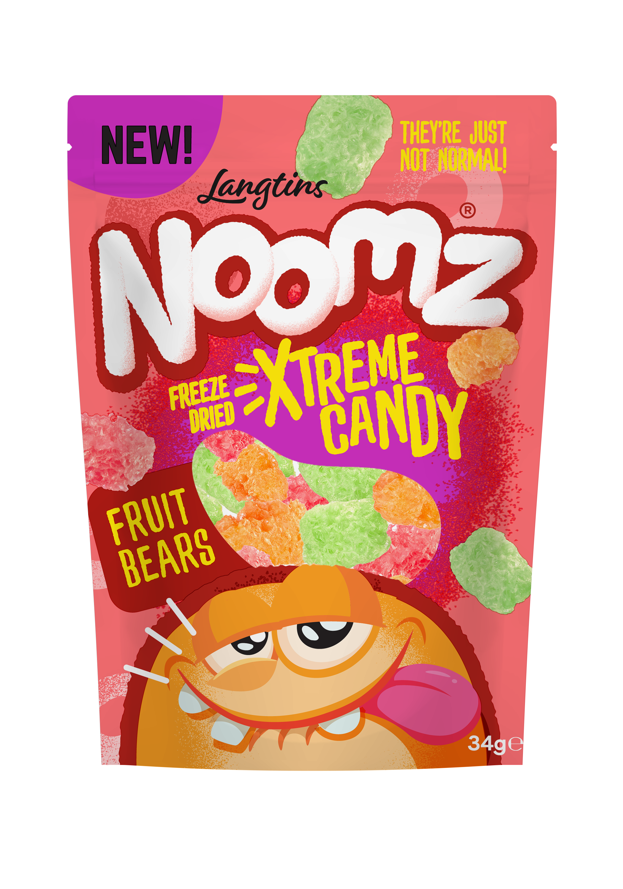 Noomz Freeze Dried Fruit Bears