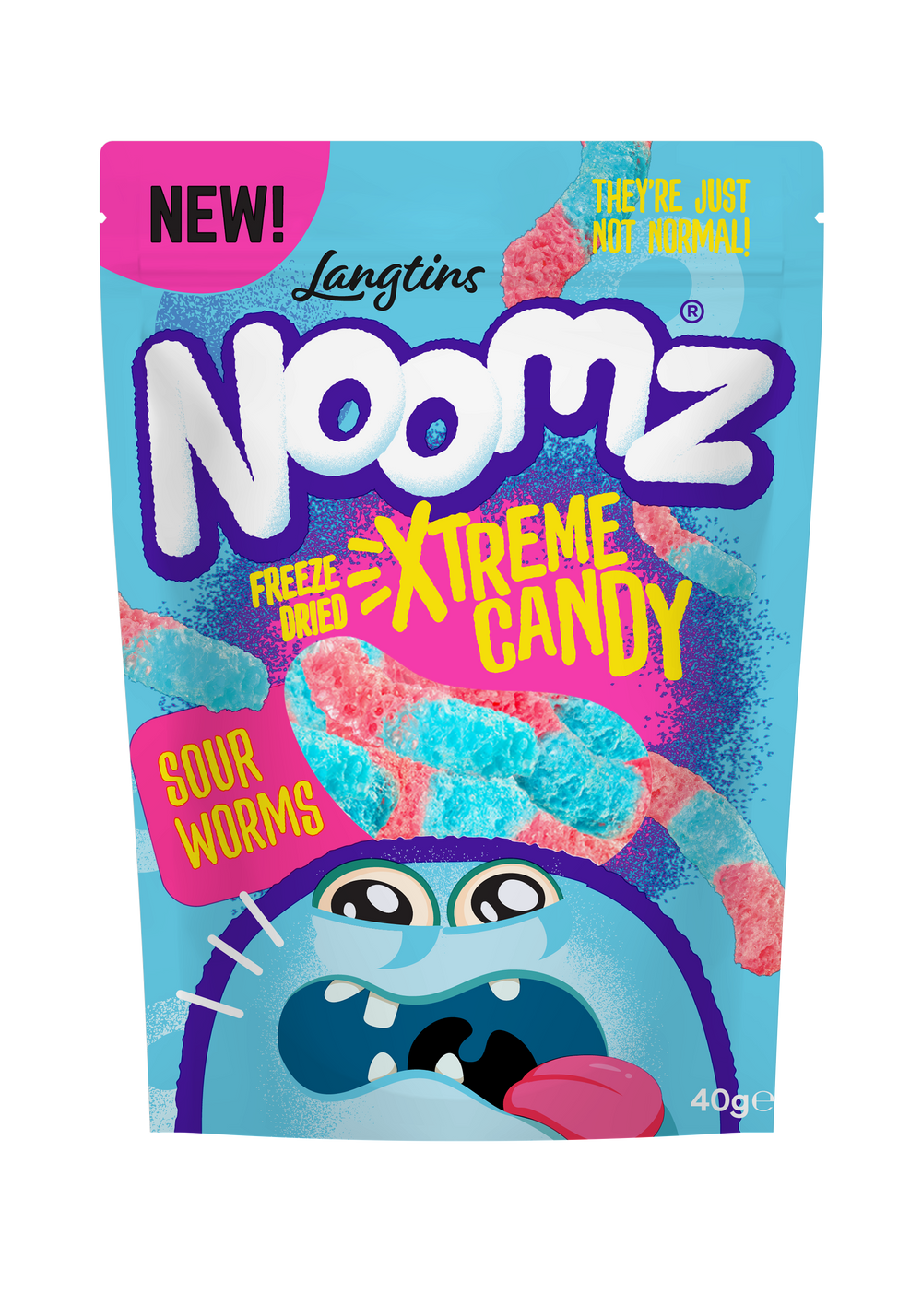 Noomz Freeze Dried Sour Worms