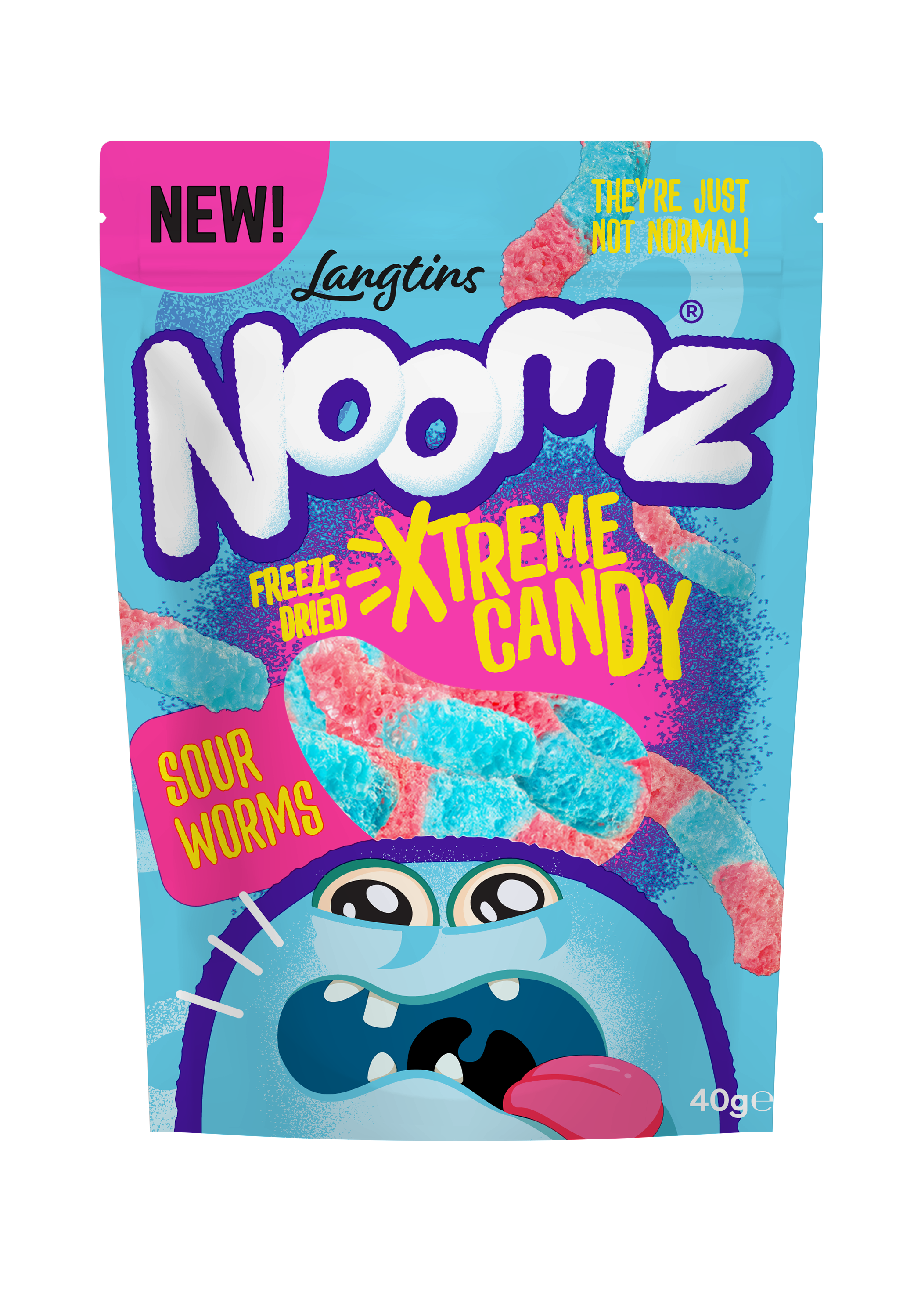 Noomz Freeze Dried Sour Worms