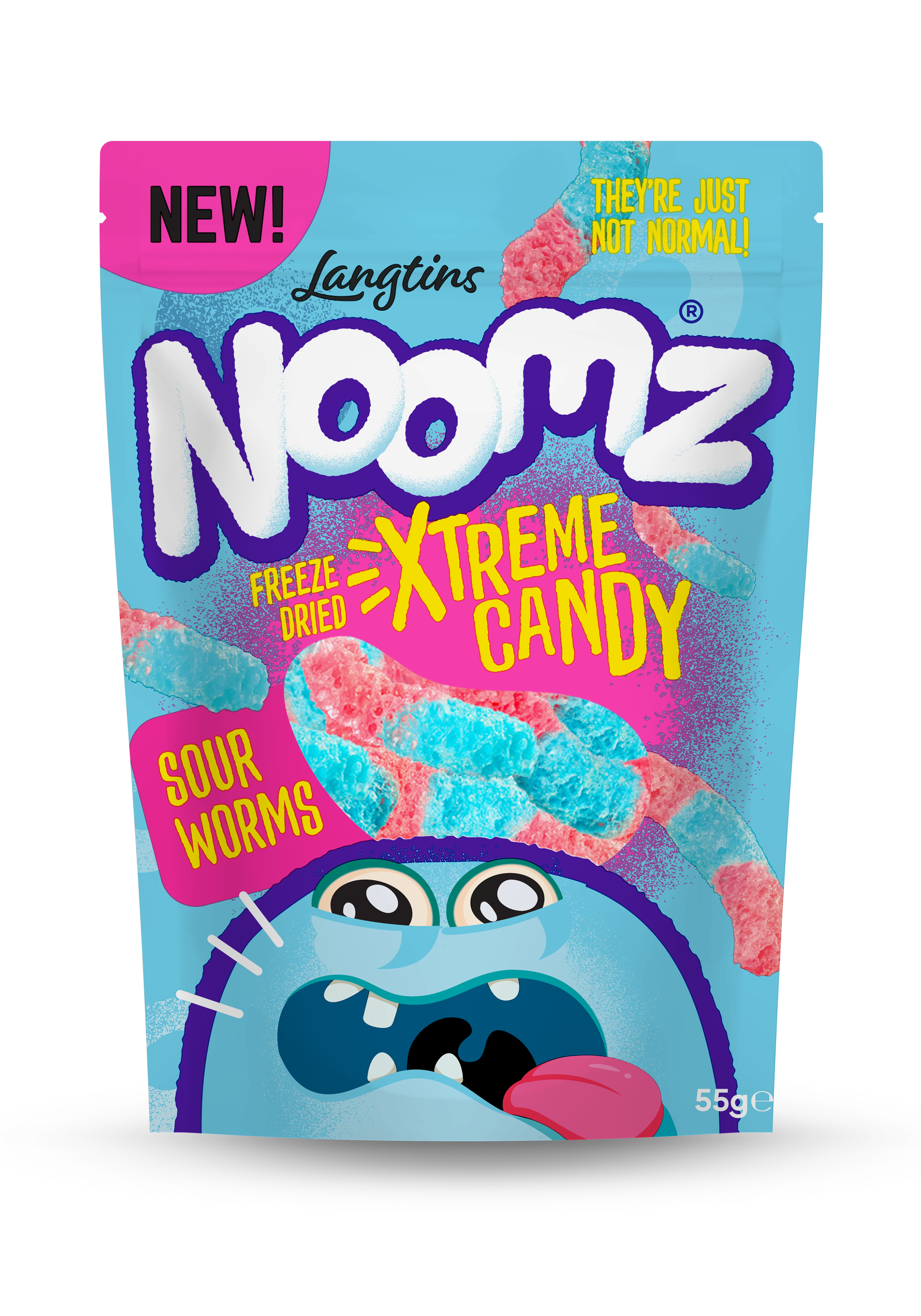 Noomz Freeze Dried Sour Worms